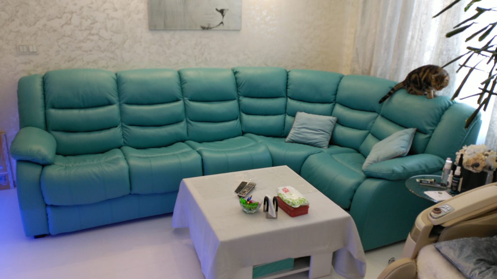 Перетяжка дивана на дому. Новоузенск