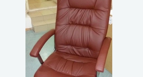 Обтяжка офисного кресла. Новоузенск