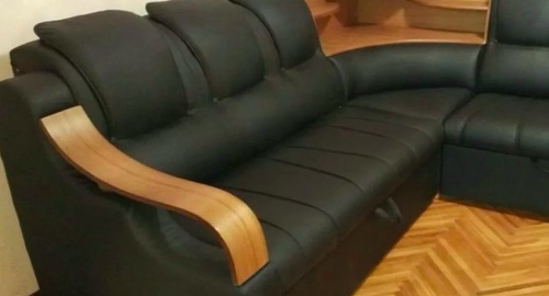 Перетяжка кожаного дивана. Новоузенск